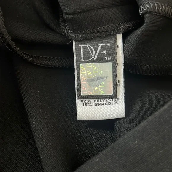 Diane Von Furstenberg Black Eyelet Dress - Picture 5 of 7